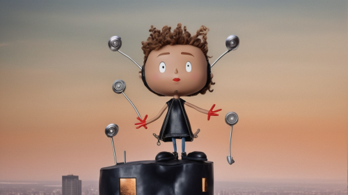 balloon head,thumbtack,static electricity,a voodoo doll,falling objects,balloon hot air,captive balloon,voodoo doll,exploding head,caricature,advertising figure,abstract cartoon art,parachutist,the vo